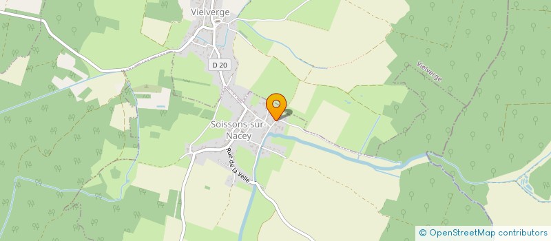 localisation de l'entreprise GEAY TRAVAUX FORESTIERS à SOISSONS-SUR-NACEY