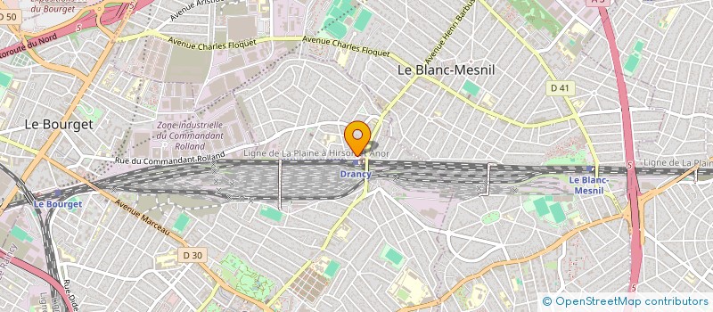 localisation de l'entreprise GEB ELEC PLUS à DRANCY