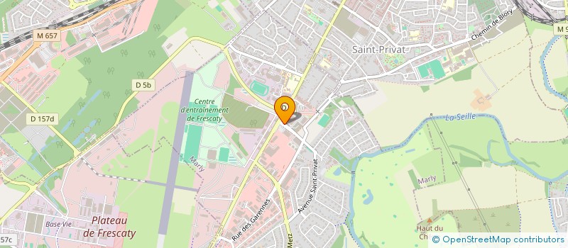 localisation de l'entreprise GEB THERMIE  MARLY