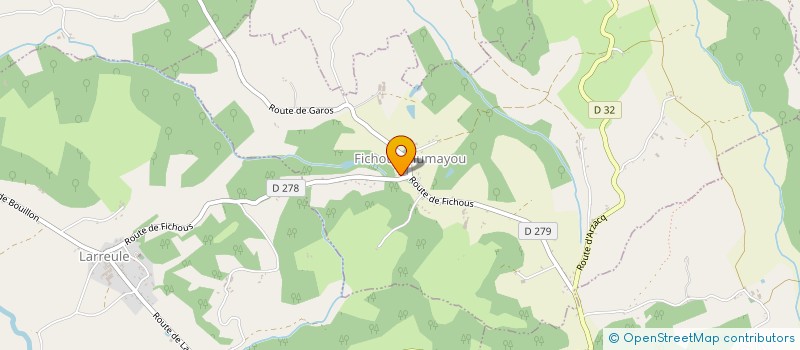 localisation de l'entreprise GEBA GROUP ELEVEURS BASS ADOUR à ARZACQ-ARRAZIGUET
