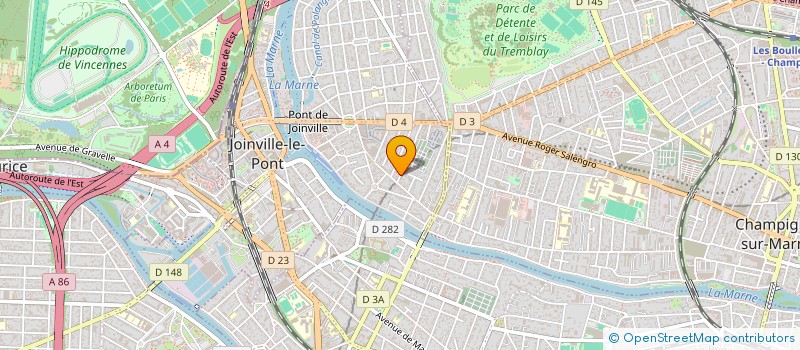 localisation de l'entreprise GEBATHERM  JOINVILLE-LE-PONT