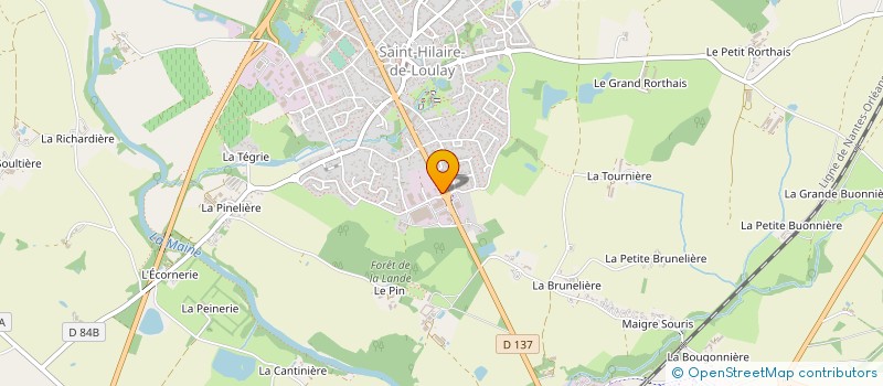 localisation de l'entreprise GEBE2 PRODUCTIQUE à MONTAIGU-VENDEE