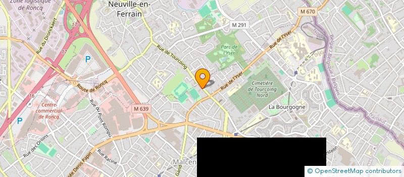 localisation de l'entreprise GEBKA à TOURCOING