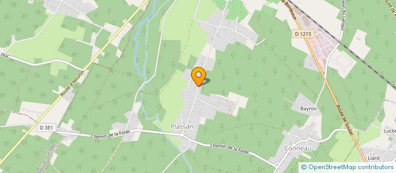 localisation de l'entreprise GEBO  LESPARRE-MEDOC