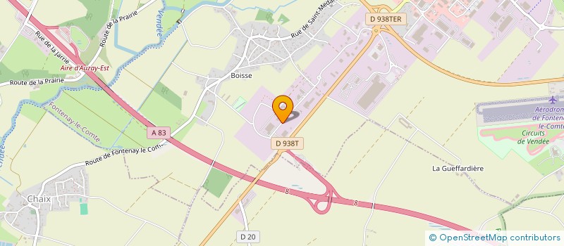 localisation de l'entreprise GEBO FRANCE à FONTENAY-LE-COMTE