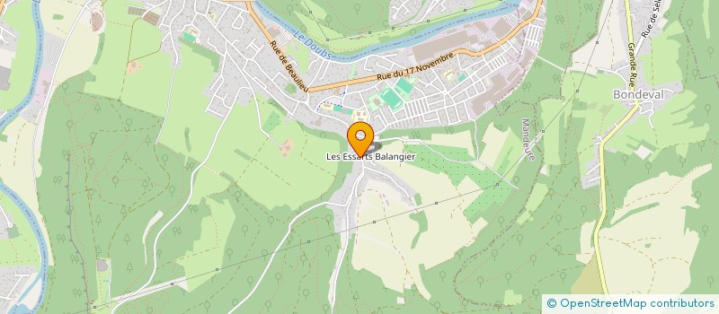 localisation de l'entreprise GEBO ULTIMATE  MANDEURE