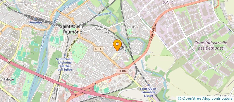 localisation de l'entreprise GEBRIL MMB à SAINT-OUEN-L'AUMONE