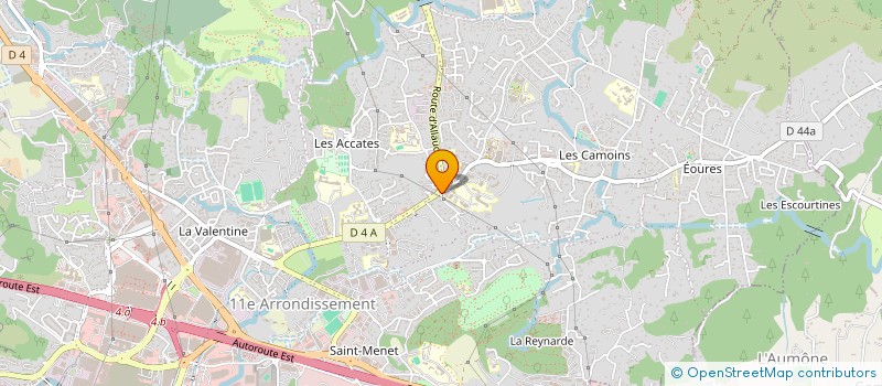 localisation de l'entreprise GEBTP à MARSEILLE