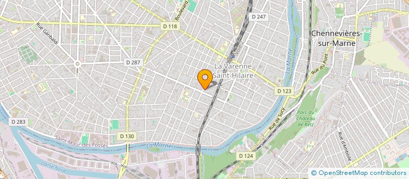 localisation de l'entreprise GEC à SAINT-MAUR-DES-FOSSES