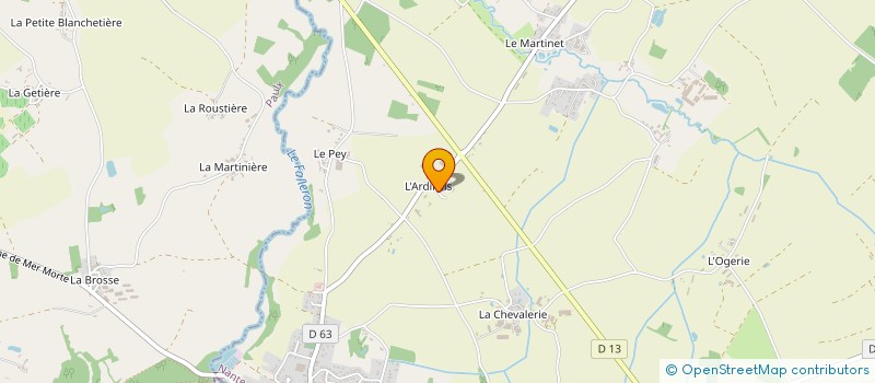 localisation de l'entreprise GEC  SAINT-ETIENNE-DE-MER-MORTE