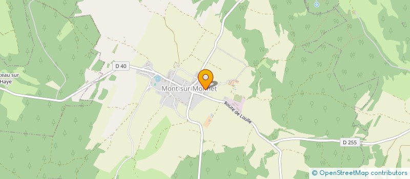 localisation de l'entreprise GEC IMMO  MONT-SUR-MONNET