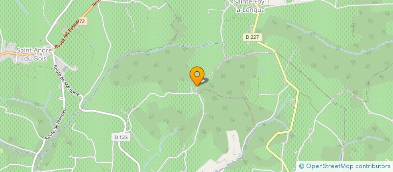 localisation de l'entreprise GECA BAT  SAINT-MARTIN-DE-SESCAS