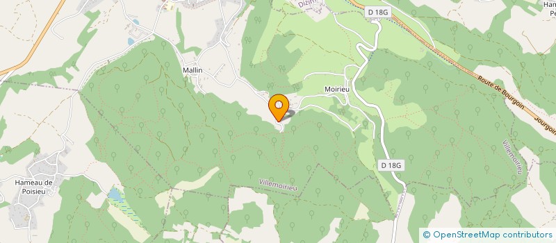 localisation de l'entreprise GECAD SERVICES  CHAMAGNIEU