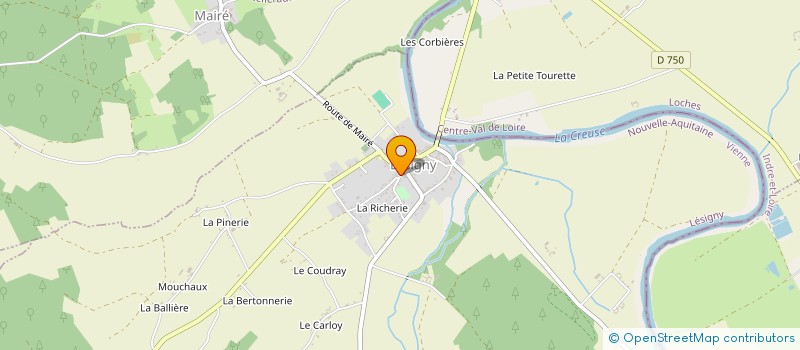 localisation de l'entreprise GECAPAT à LESIGNY