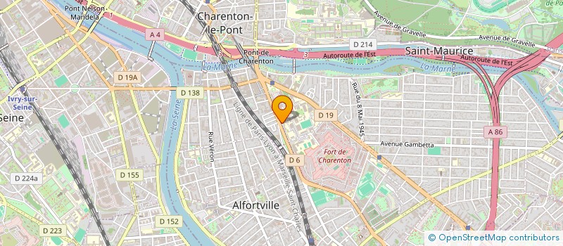 localisation de l'entreprise GECAR à MAISONS-ALFORT