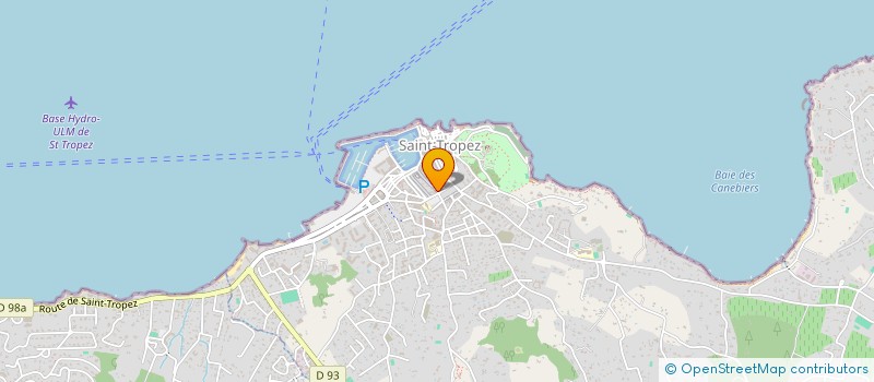 localisation de l'entreprise GECE à SAINT-TROPEZ