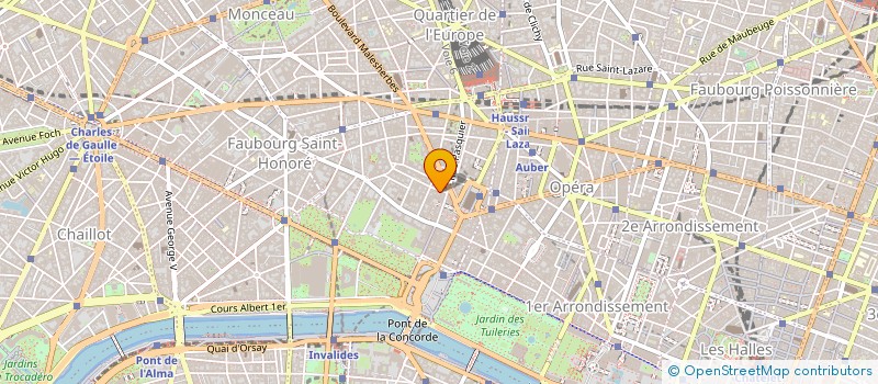 localisation de l'entreprise GECI  PARIS