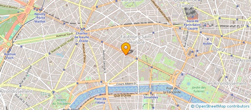 localisation de l'entreprise GECI AVIATION INDUSTRIES à PARIS