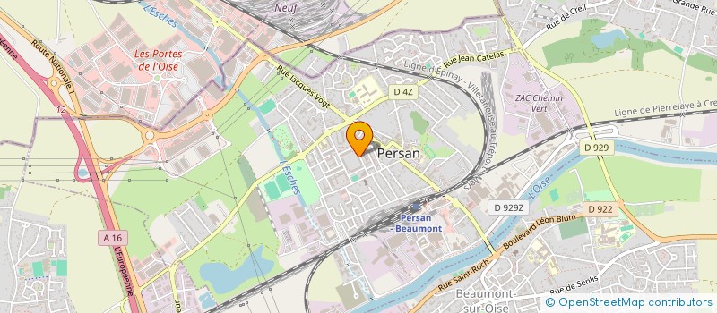 localisation de l'entreprise GECI COM à PERSAN