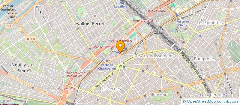 localisation de l'entreprise GECIA  PARIS