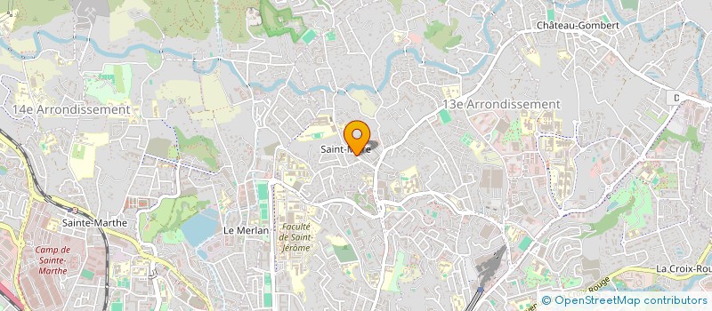 localisation de l'entreprise GECIBE à MARSEILLE