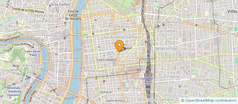 localisation de l'entreprise GECIP  LYON