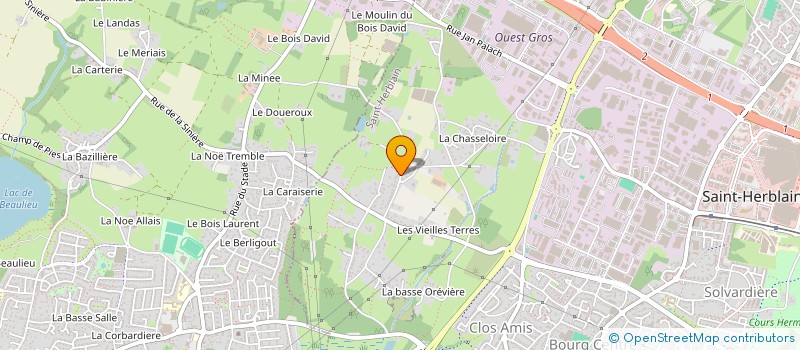 localisation de l'entreprise GECKO à SAINT-HERBLAIN