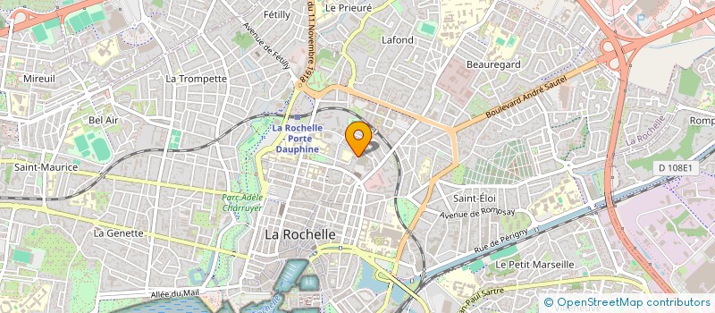 localisation de l'entreprise GECKO  LA ROCHELLE