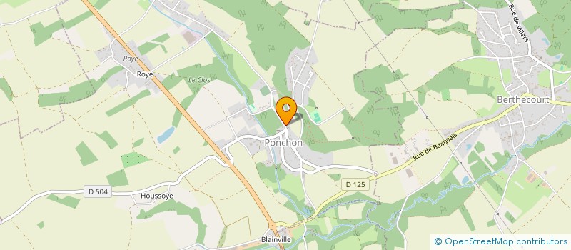 localisation de l'entreprise GECKO AUTOMOBILES  ACHY