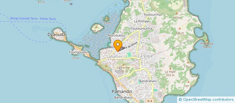 localisation de l'entreprise GECKO BAT EURL à DZAOUDZI