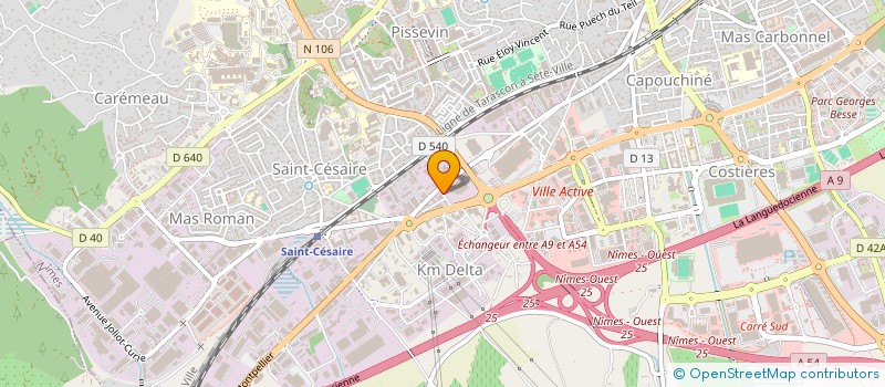 localisation de l'entreprise GECKO CONSTRUCTION à NIMES