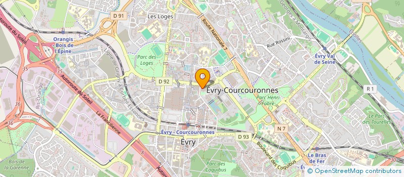 localisation de l'entreprise GECKO ENERGIE à RIS-ORANGIS
