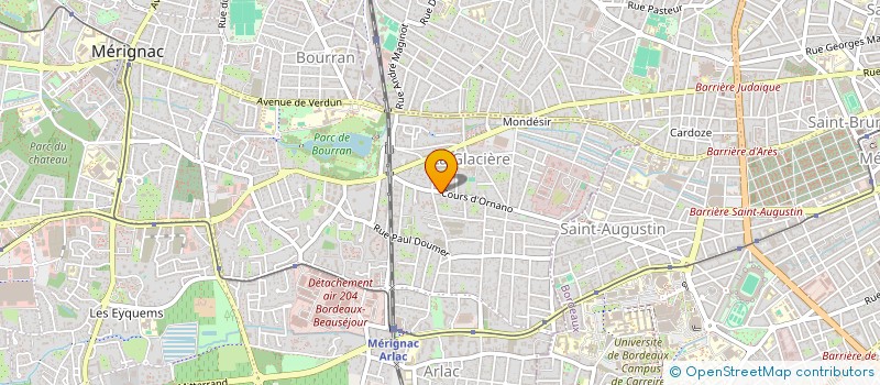 localisation de l'entreprise GECKO TOPO à MERIGNAC