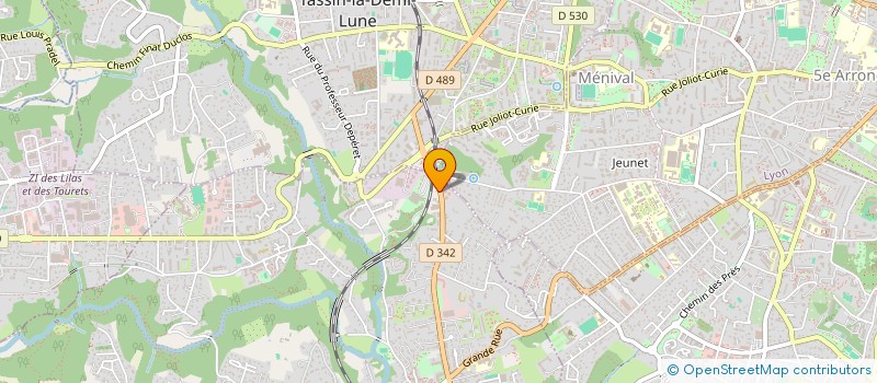 localisation de l'entreprise GECLAIRE  FRANCHEVILLE