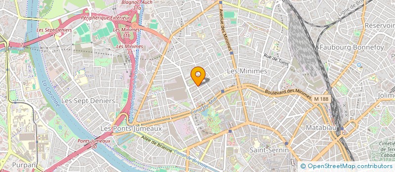 localisation de l'entreprise GECO IMMOBILIER à TOULOUSE