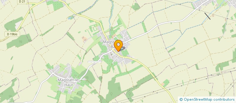 localisation de l'entreprise GECO SARL  MAGSTATT-LE-BAS