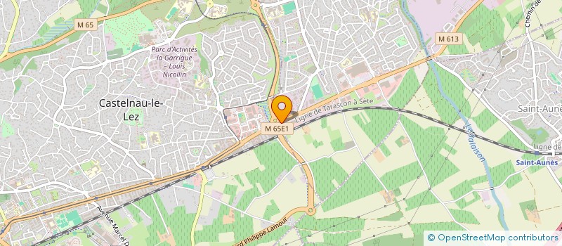 localisation de l'entreprise GECOMAT à LE CRES