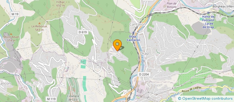 localisation de l'entreprise GECOSAT à LA TRINITE