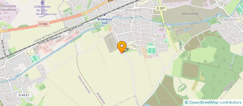 localisation de l'entreprise GECSAD  RAILLENCOURT-SAINTE-OLLE