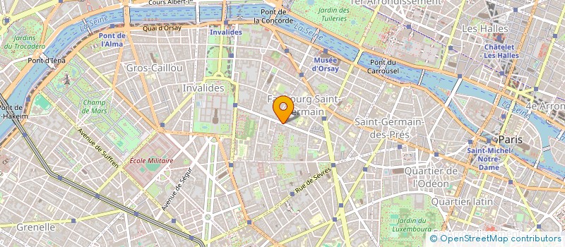 localisation de l'entreprise GECSO  PARIS