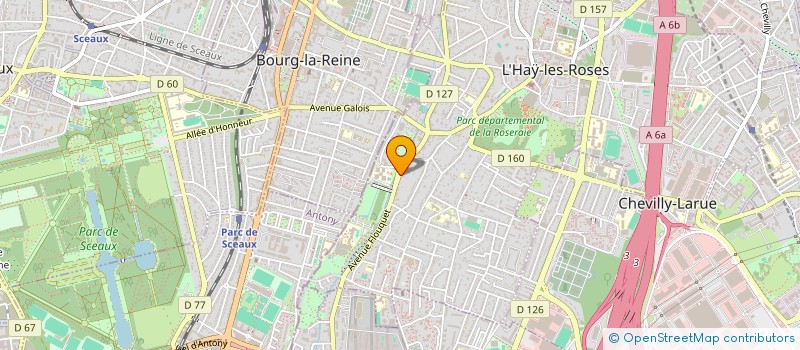 localisation de l'entreprise GED  L'HAY-LES-ROSES