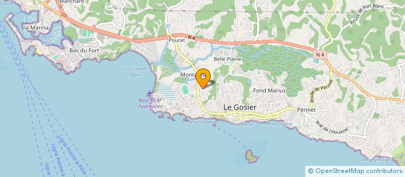 localisation de l'entreprise GED GEST EXPLOIT DISCOTHEQUES à LE GOSIER