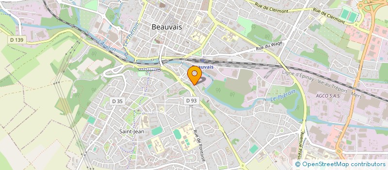 localisation de l'entreprise GED1 à BEAUVAIS