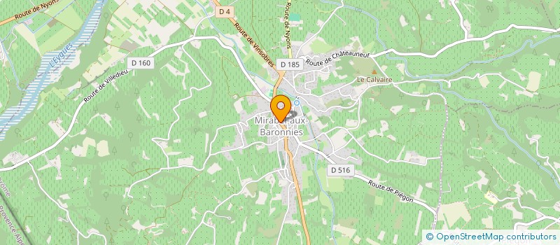 localisation de l'entreprise GEDAFR+  MIRABEL-AUX-BARONNIES