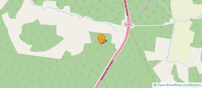 localisation de l'entreprise GEDAMAPHISA  ONESSE-LAHARIE