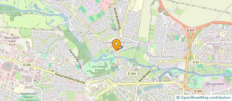 localisation de l'entreprise GEDANI à AIRE-SUR-LA-LYS