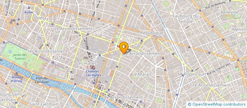 localisation de l'entreprise GEDECO  PARIS