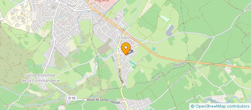 localisation de l'entreprise GEDEON 66  FOURQUES