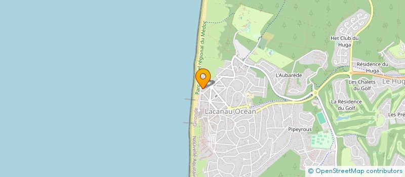 localisation de l'entreprise GEDET INDIVISION  LACANAU