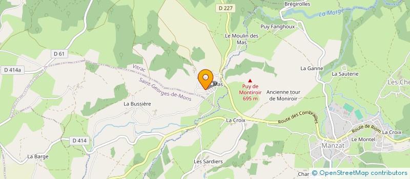 localisation de l'entreprise GEDEWATT à VITRAC